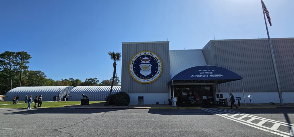 AF Armament Museum with new Quonset Huts